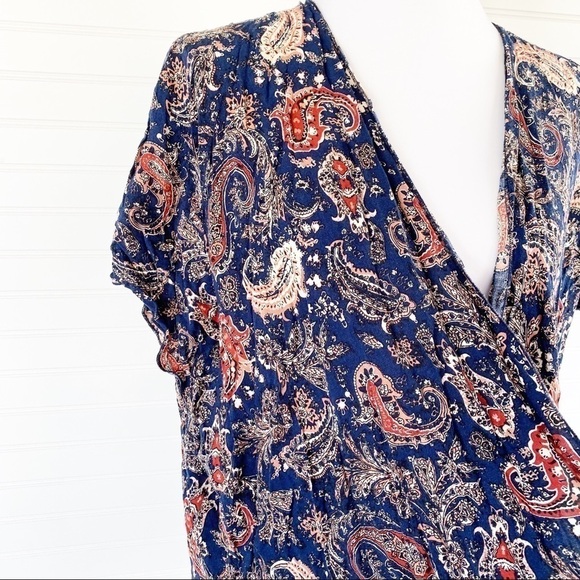 Paisley Floral Kimono Cardigan by January 7 - Picture 8 of 9